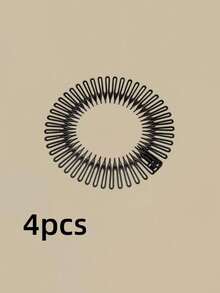 4-Piece Set Of Extendable Hair Comb Straps, Invisible Spring Headband For Broken Hair And Bangs, Fixed Hair Accessory At The Back Of The Head, Perfect Gift For Mother's Day, Easter, And Graduation Seasons In 2026 Hair Styling Kit Hair Tool Kit - Multicolor - View 14
