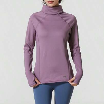 Under Armour Women's Long Sleeve T-Shirt, Running Fitness Sports, Casual Outdoor Commute, Slim Fit, 1381749