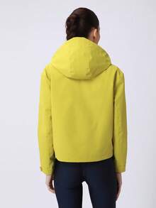 Women's Outdoor Jacket, Lightweight Solid Color Long Sleeve Zipper Pocket Jacket, Thin Casual Windbreaker For Outdoor Sports, Running, Cycling, Camping, Hiking, Daily Wear - Yellow - View 9