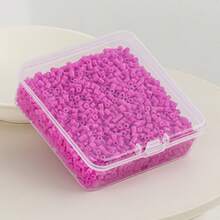 3100 piezas Cuentas de fusión de mini píxeles de 2.6 mm, cuentas de hierro para rompecabezas, alta calidad para manualidades DIY y regalos - Cuentas Perler de 2,6 mm - Ver 16