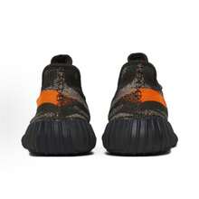 Adidas Originals Yeezy Boost 350 V2: Comfortable, Versatile, Durable, Low-Top Casual Shoes, Unisex, Grey And Orange. - 灰色 - 查看 4