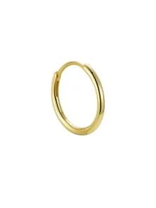 1件S925纯银镀18K金立方氧化锆花朵星月耳环，甜美时尚，优雅精致，女士耳环 - 金黃色 - 查看 12