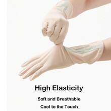 Women's Summer Sunscreen Driving Gloves, Anti-Slip Touchscreen Cooling Arm Sleeves, Suitable For Cycling And Biking - Multicolor - View 8