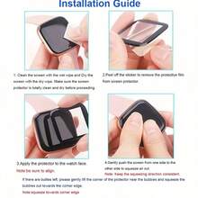 3pcs PMMA Material Screen Protector Film Compatible With Apple 4/5/6, Composite Soft Film, Scratch-Resistant, Sensitive Touch, Bubble-Free And Easy To Install, Christmas Gift - 3pcs, PMMA Material~ - View 8