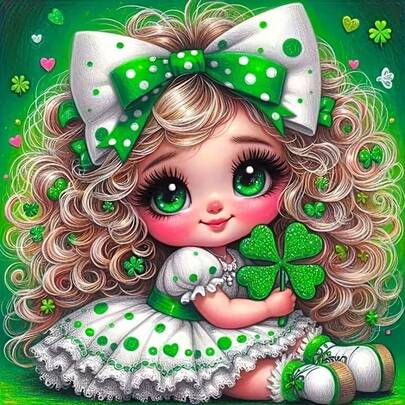 Brand New 5D DIY Diamond Painting Kit - Cartoon Illustration, Acrylic Frameless Mosaic Craft, Perfect Home Decor Art, Suitable Gift For Adults And Beginners