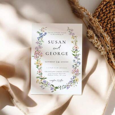 1pc Customizable Greeting Card With Envelope - Can Add Text, Photos Or Design Your Own. Can Be Customized As Folding Birthday Card, Thank You Card, Wedding Invitation Card, Etc. Suitable For Gifting To Women, Men, Family, Friends, Students, Employees, Clients, Etc. Applicable For Anniversary, Graduation, Wedding, School, Business/Work/Office Occasions