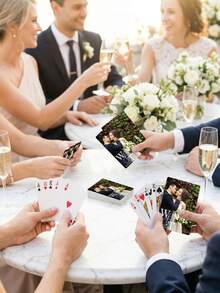 Custom Photo Playing Cards,Personalized Playing Cards With Your Design,Custom Printed Card Deck,Wedding Playing Cards,Unique Gift - Multicolor - View 9