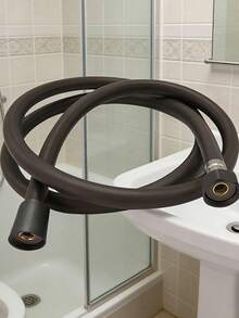 1pc Anti-Explosion Thickened Shower Hose, Universal Connector For Shower Head, Essential For Renovating Rental/Old Houses, Bathroom Shower Head Water Inlet/Outlet Pipe - A - View 12