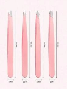 4pcs/Set Hair Removal Brush Set, Professional Brush, Mini Brush For Travel, Sensitive Skin, Eyebrow Care, Precision Comb - Multicolor - View 9