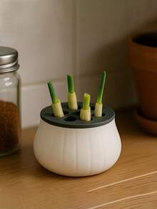 Trồng rau tại nhà, thủy canh, hành lá, tỏi, hành xanh theo phương pháp canh tác tái tạo, bộ vỏ đen trắng dễ nhận biết và tái sử dụng, trồng trọt bội thu, chậu trồng tái tạo, vận hành đơn giản tại nhà, thu hoạch theo chu kỳ, hộp thủy canh không cần đất, trồng rau xanh không bị ảnh hưởng bởi mùa vụ - có thể tái sử dụng. - nhiều màu - Xem 4