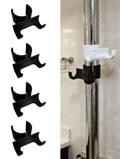 No Drill Razor Holder Hook, Waterproof Bathroom Razor Rack, Suitable For Bathroom & Kitchen Storage Of Razors, Loofah, Bathrobes, Towels, Plugs And Other Bathroom Essentials