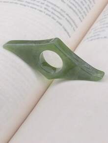 1 pieza Soporte de libro de resina para el pulgar, accesorio de lectura personalizado para el pulgar, marcador de libros y soporte hecho a mano, ayuda de lectura y soporte de marcador de libros perfectos, adecuado como regalo para amigos y de vuelta a la escuela - Multicolor - Ver 11