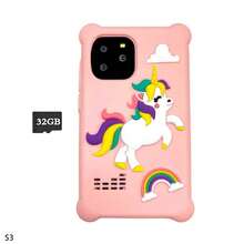 Ponsel Mainan Anak-Anak Gaya Unicorn Terbaru 2026, Layar HD 2,8 inci, Kamera Ganda untuk Selfie & Video, Kartu Penyimpanan 32GB, Permainan Edukasi, Pembelajaran ABC, Jam Alarm dengan Senter, Baterai Besar, Casing Pelindung Silikon, Hadiah Ideal untuk Anak Laki-Laki dan Perempuan - MultiWarna - View 14