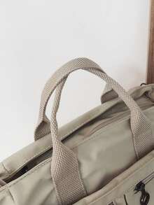 1pc, 31cm*14cm*20cm, Nylon, Fashion Handbag, Multi-Compartment Crossbody Bag, Fashionable Shoulder Bag, Multi-Pocket, Shoulder Bag, Crossbody Bag, Tote Bag, Handbag, Suitable For Commuting, School, Travel, Vacation, Etc. - Multicolor - View 9