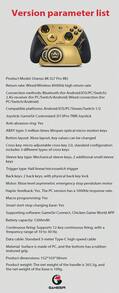 GAMESIR El controlador de juego de marca compartida G7Pro 8K Champion presenta una frecuencia de sondeo de 8000 Hz, una latencia de extremo a extremo de 0,5 ms, un joystick TMR personalizado, activación de Switch con un botón y compatibilidad con dispositivos iOS, Android, Switch, Steam y PC. - Ver 7