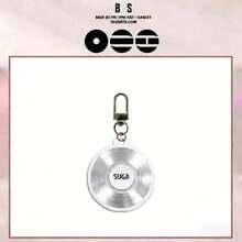 BT Boy Band "ARIRANG" Album Keychain Vinyl Disc Pendant "Dynamite" JungK, V, Jiminie, Jhope, Jinn, SU, R Merchandise, Fan Collection Merchandise Small Gifts - Multicolor - View 15