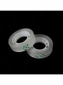 1卷透明胶带，规格：0.8厘米*30码/1厘米*30码/1.5厘米*30码/1.8厘米*26码，文具胶带，办公胶带，适用于密封和粘贴 - A - 查看 3