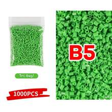 1000颗2.6毫米迷你熔珠像素拼图铁珠熔珠DIY高品质手工礼品益智玩具 - 2.6mm拼豆豆 - 查看 14