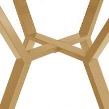 Dining Table & Chair Sets - Black + Golden + MDF+Steel - View 7