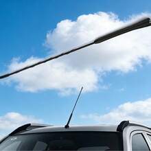 1pc 16-Inch Universal Spiral Whip Antenna Pole - AM/FM Car Roof Mounted Antenna - A - View 7