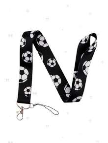 1条春夏运动挂绳，篮球、足球、网球图案，适用于手机、游戏机、相机、文件、门禁卡、交通卡、工作证、体育赛事、鸡尾酒会等场合。是送给男朋友、女朋友、家人、医生、护士、派对礼物、手机装饰、汽车配件、可爱书包配件、带证件套的挂绳、汽车配件、包包挂饰的理想之选。 - 彩色 - 查看 11