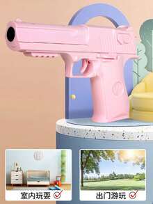 Desert Eagle Soft Air Pistol Toy, Realistic Model With Foam Suction Cup Bullets, EVA Foam Soft Bullet Lizard Soft Air Gun - Multicolor - View 3