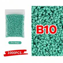 1000颗2.6毫米迷你熔珠像素拼图铁珠熔珠DIY高品质手工礼品益智玩具 - 2.6mm拼豆豆 - 查看 13