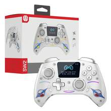 TOPWOLF Wireless Game Controller Compatible With PC/Switch, With LED Screen, L2R2 Hall Sensor, 3D Joystick Game Pad - View 11