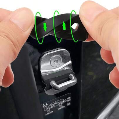 4 miếng đệm giảm chấn cửa xe hơi, silicon dày dặn, chống sốc, giảm tiếng ồn, chắn gió, cách âm, thích hợp cho xe sedan, SUV, xe tải. Phụ kiện ô tô đa năng.