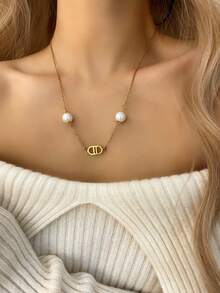 3pcs Stackable Or Standalone 18K Gold Plated Necklaces, Versatile Texture, Suitable For Dates, Gatherings, Gifts, And Daily Wear - Gold - View 7