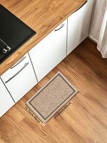 1pc Chestnut Ditsy Floral Pattern Living Room Carpet, Made Of Soft & Comfortable Material, Easy To Clean Water & Stain Resistant, Non-Slip Bottom, Suitable For Hallway, Bedroom, Living Room, Bathroom, Kitchen, Dining Room, Office Space Decor, Holiday Celebration - 紫紅色 - 查看 14