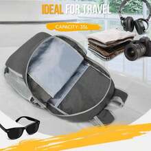 ZOMAKE Lightweight Packable Backpack 35L, Light Foldable Backpacks Water Resistant Collapsible Hiking Bag, Compact Folding Day Pack for Travel Camping(Dimgray) - ColorD - Ver 3