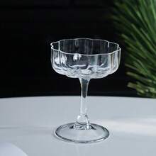 4/2/1 套装高脚杯，含花朵香槟杯、鸡尾酒杯、葡萄酒杯、甜点杯、冰淇淋杯，适用于家庭/餐厅/派对，适合情人节、圣诞节、斋月、复活节等各种节日。 - 查看 2