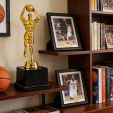 Trofeo de Básquetbol de Plástico Ligero para Niños, Ideal para Torneos Infantiles y Regalos Deportivos(25pcs) - Dorado - Ver 9