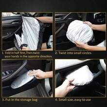 New Car Sunshade Front Windshield Sun Screen Car Interior Heat Insulation Cover Sunshade Umbrella Panel - A - View 9
