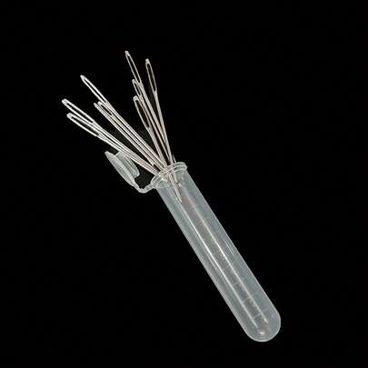 9 pièces Grosses aiguilles à œil, aiguilles à coudre, aiguilles à broder, convient pour la broderie, la  et le faits à la main