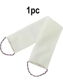 1-5件套非洲网状去角质浴巾，双面软硬去角质，有效身体磨砂，浴室背部按摩器，优质网状材质，便捷绑带设计，浴巾花纹，滋润肌肤，适合日常使用 - 多款式 - 查看 21