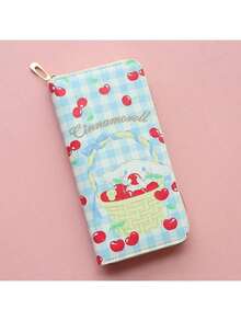 SANRIO 肉桂狗长款钱包，女士钱包，时尚卡通人物小钱包，长款女士钱包，女孩钱包，真皮钱包，钱袋 - 彩色 - 查看 5