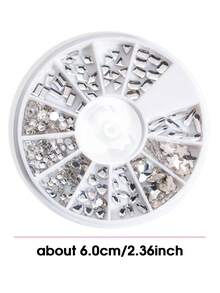 210pcs Tooth Gem Kit, 12grids DIY Crystals Jewelry Kit Teeth Gems Set, Bling Professional Fashionable Tooth Gems Starter Set - Multicolor - View 8