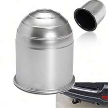 Universal 50MM Trailer Accessories Black Trailer Ball Cover Tow Bar Ball Cover Cap Hitch Protection Car Styling - A - View 6