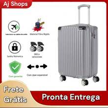 Expandable Carry-On Suitcase With Double Zippers, Durable ABS Structure, 4 Removable Wheels, 10kg Capacity, Carry-On Capacity, Adjustable Telescopic Handle, Secure Combination Lock - Silver - View 2
