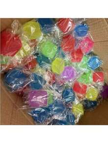 1pc Adult Stress Relief Squeeze Toy, Sensory Fidget Toy For Optimal Relaxation. This Stress Relief And Relaxation Toy In Ice Cube Shape Can Help You Destress When Feeling Tense, Bored Or Excited. The Toy Is Filled With Pink, Purple And Blue Colors, Making It A Great Birthday Or Christmas Gift("Tip : It Is Normal That If The Product Have A Abnormal Odor , Please Place It In A Ventilated Place For 1-3 Day , The Odor Will Be Reduced") - 查看 10