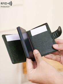 CHARM INFINITE Multifunctional PU Leather Card Case Portable Coin Purse Large Capacity - Multicolor - View 6