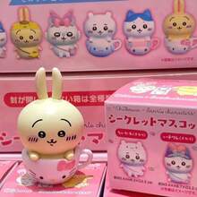 1个盲盒小七自嘲熊玩偶摆件扭蛋盲盒玩具新年礼物、情人节礼物、复活节礼物（随机款式） - 彩色 - 查看 3