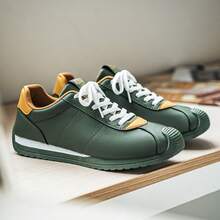 2026 New Casual Sneakers, Fashionable Thick Sole Athletic Shoes, Versatile Student Shoes - Army Green - View 1