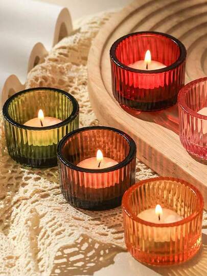 1 szt. Szklany świecznik w stylu vintage, odpowiedni do pływających świec i podgrzewaczy, idealny do dekoracji stołu, dekoracji wnętrz, wesel, urodzin, świąt Bożego Narodzenia, dekoracji stołu na weselu, prezentu