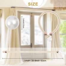 1pc/2pcs Creative Window Curtain Tie Backs, Suitable For Decorating Curtains In Living Room, Bedroom, Kitchen, Bathroom, Etc. - Multicolor - View 11