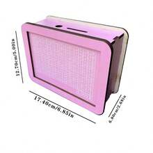 1个带数字计数器的木制存钱罐，成人目标储蓄计划硬币盒，可容纳高达10,000美元的硬币，是送给朋友的理想礼物，高品质木制储蓄容器 - 粉紅色 - 查看 3