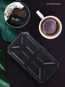 2公斤高精度数字厨房食物秤，多单位转换，紧凑便携设计，带去皮和计时功能，电池供电（不含电池） - 台秤 - 查看 7