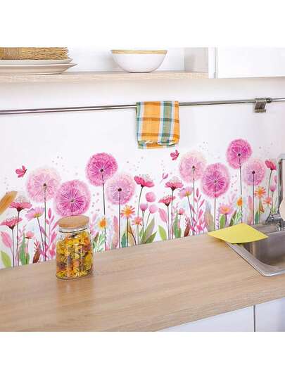 ملصق جداري بتصميم قرنفل وردي، فن طبيعي رومانسي، مصنوع من مادة PVC لاصقة قابلة للإزالة، مناسب لغرفة النوم أو غرفة المعيشة أو غرفة السكن، يخلق جوًا مميزًا، بذور زهرية فاخرة، مليئة بسحر خيالي، ديكور منزلي أنثوي، قابل للتقشير، قابل للتطبيق على غرفة النوم أو المدخل أو غرفة السكن، تزيين حلو، يحول الجدران العادية إلى مشهد رومانسي ناعم